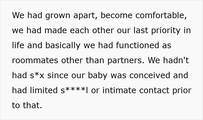 The husband cheats on his pregnant wife, highlighting marital issues and distance between the couple, like roommates. The husband cheats on his pregnant wife, highlighting marital issues and distance between the couple, like roommates.