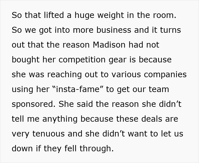 Woman was lining up sponsors for the airsoft squad, not ignoring the dress code. Woman was lining up sponsors for the airsoft squad, not ignoring the dress code.