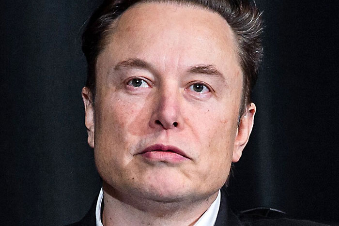 Close-up of Elon Musk, a parent who may give kids unfortunate names.