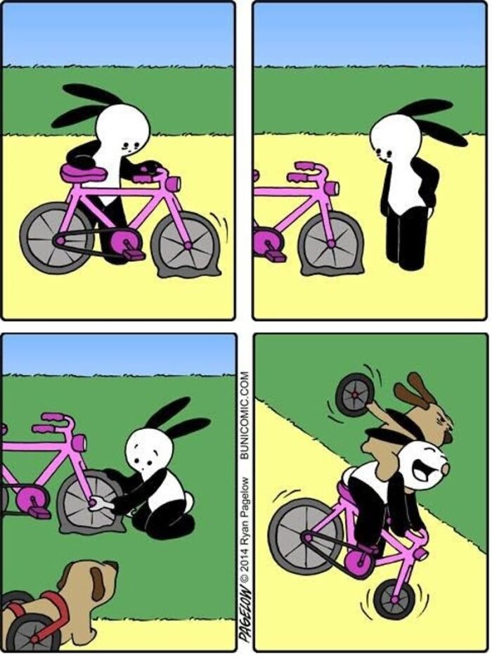 This Grumpy Dog In A Wheelchair Quietly Became One Of The Best Characters In Ryan Pagelow’s Buni Comics (34 Pics)