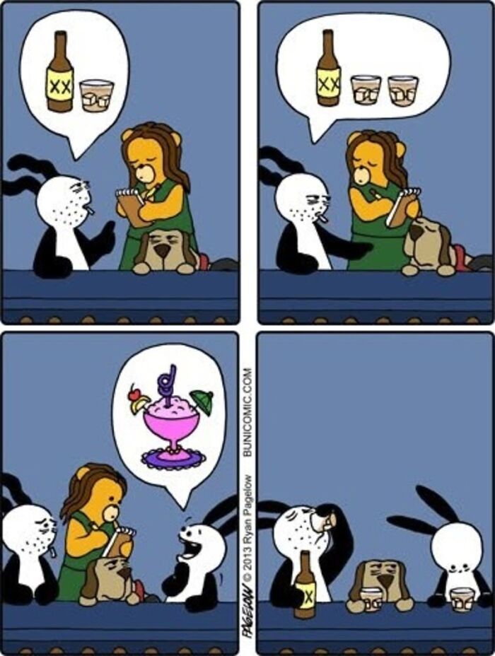 This Grumpy Dog In A Wheelchair Quietly Became One Of The Best Characters In Ryan Pagelow’s Buni Comics (34 Pics)