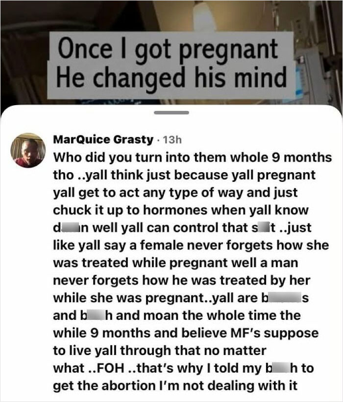 A social media post with a comment from a man demonstrating funny examples of thinking highly of himself.