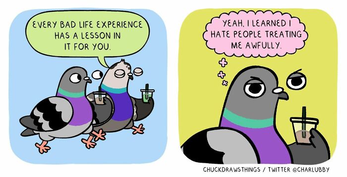 50 New Comics That Perfectly Capture What Anxiety Feels Like, Starring An Unexpected Hero: A Pigeon