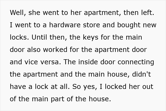 A son explaining he locked his entitled mom out of the house after she tried to frame him. A son explaining he locked his entitled mom out of the house after she tried to frame him.