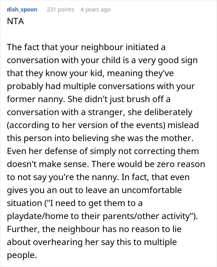 Wife Shocks Husband By Firing The Nanny On The Spot, Calls Her Reason An Overreaction Wife Shocks Husband By Firing The Nanny On The Spot, Calls Her Reason An Overreaction