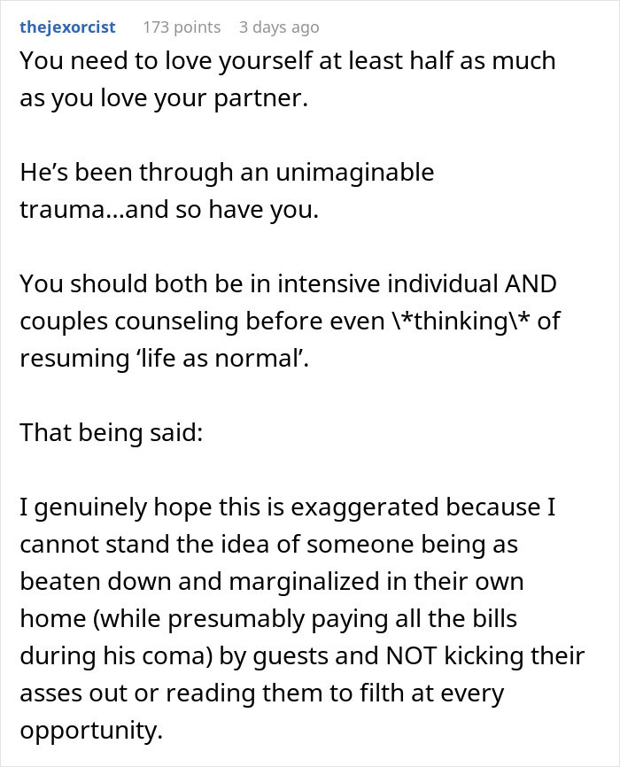 Woman’s Partner Ends Up In A Coma, His Family Does Something She Never Saw Coming: “I Was An Easy Target” Woman’s Partner Ends Up In A Coma, His Family Does Something She Never Saw Coming: “I Was An Easy Target”
