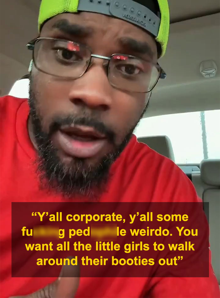 A father discussing concerns about inappropriate clothes for little girls, stating corporate entities push inappropriate clothing. A father discussing concerns about inappropriate clothes for little girls, stating corporate entities push inappropriate clothing.