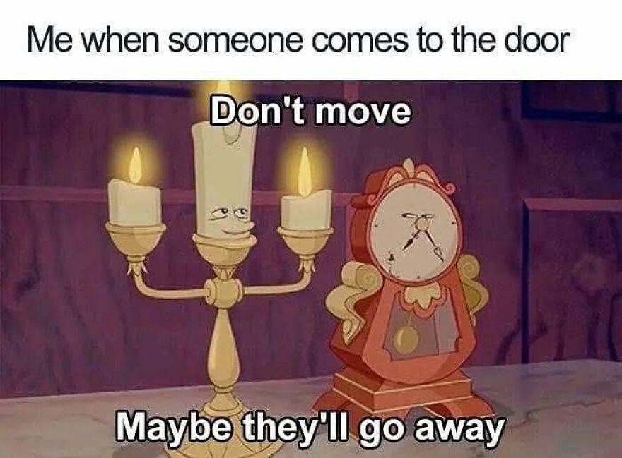 Lumière and Cogsworth from Beauty and the Beast, a classic for '90s babies.
