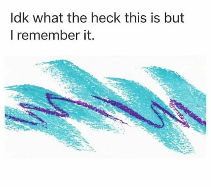 The iconic Jazz design, a recognizable pattern featured in many Gen X memes.