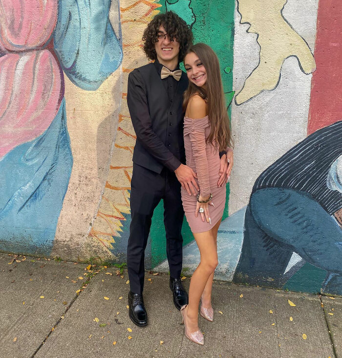 Mackenzie Shirilla and her victim, Dominic Russo, posing for a photo before the fatal car crash. Mackenzie Shirilla and her victim, Dominic Russo, posing for a photo before the fatal car crash.
