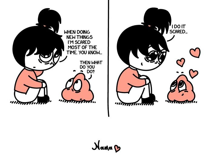 This Belgian Artist Turned Her Darkest Chapter Into Heartwarming Comics That Remind People They’re Never Alone (60 Pics)