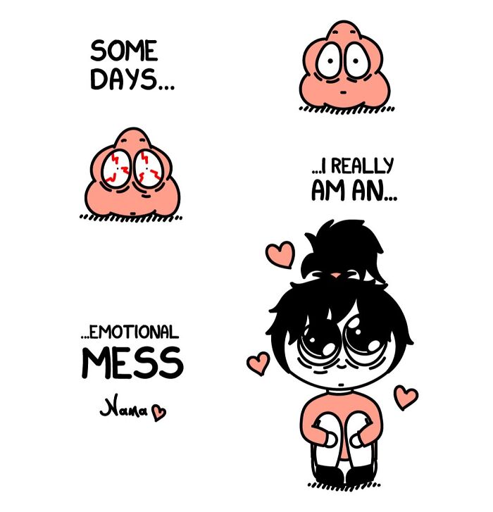 This Belgian Artist Turned Her Darkest Chapter Into Heartwarming Comics That Remind People They’re Never Alone (60 Pics)