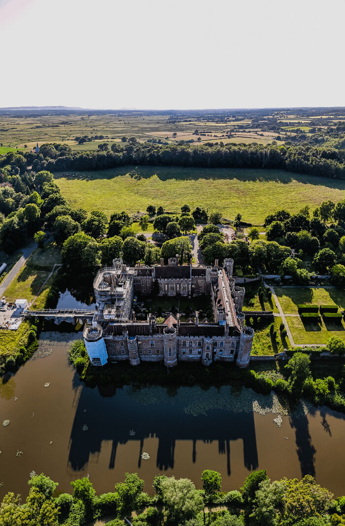 Herstmonceux Castle, East Sussex, England