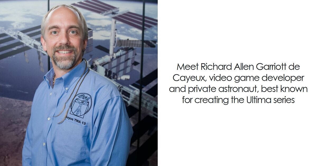boredpanda.com - Editorial Staff - Richard Garriott: Bio And Career Highlights