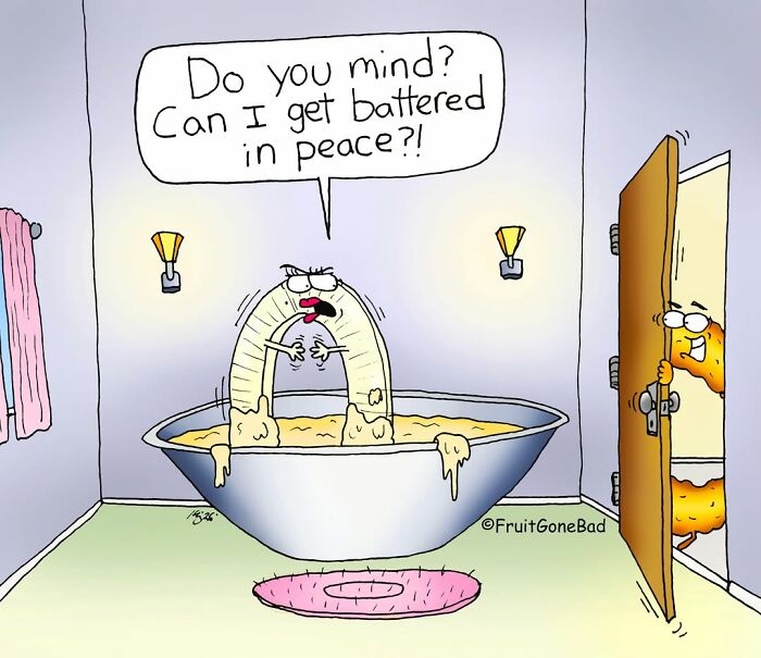 40 New “Fruit Gone Bad” Comics That Turn Everyday Produce Into Hilarious Comedy Gold