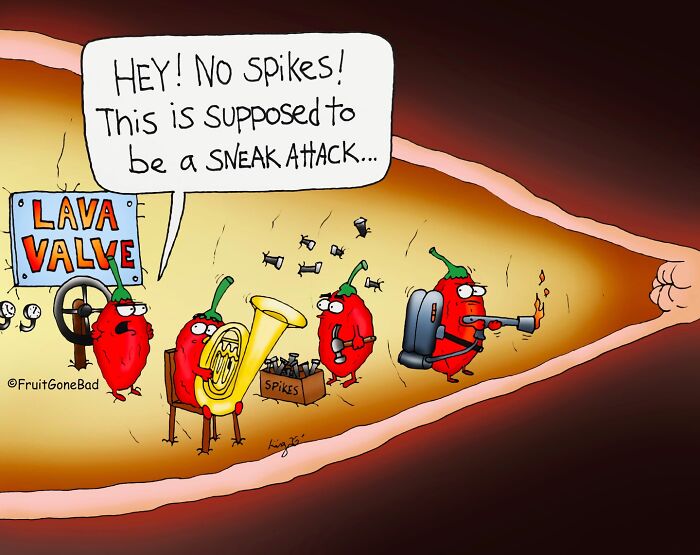 40 New “Fruit Gone Bad” Comics That Turn Everyday Produce Into Hilarious Comedy Gold