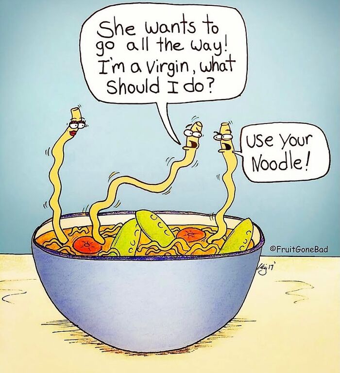 40 New “Fruit Gone Bad” Comics That Turn Everyday Produce Into Hilarious Comedy Gold