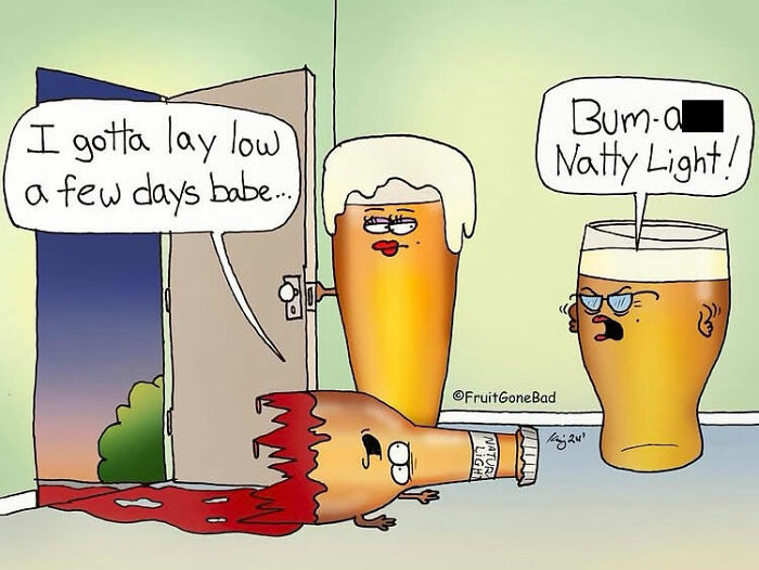 40 New “Fruit Gone Bad” Comics That Turn Everyday Produce Into Hilarious Comedy Gold