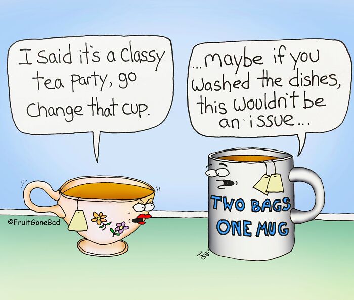 40 New “Fruit Gone Bad” Comics That Turn Everyday Produce Into Hilarious Comedy Gold