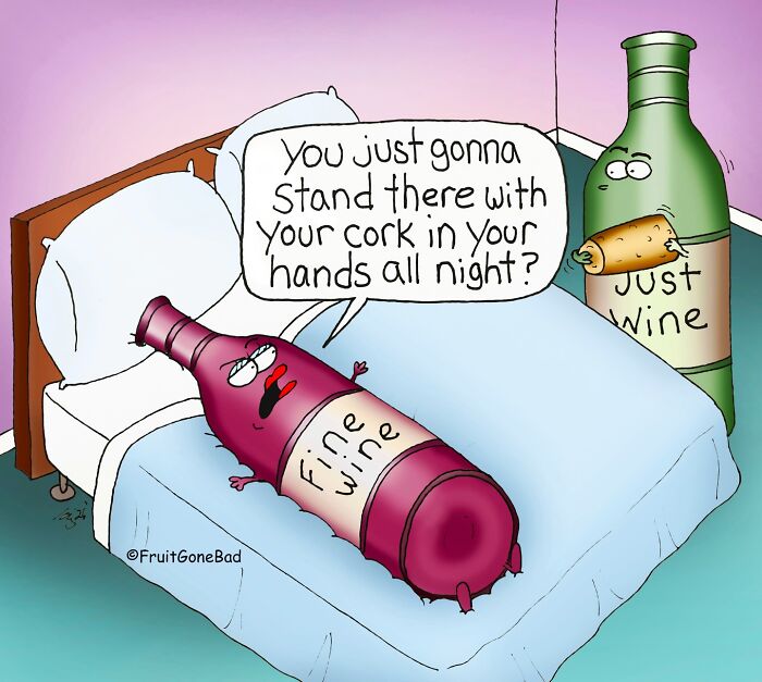 40 New “Fruit Gone Bad” Comics That Turn Everyday Produce Into Hilarious Comedy Gold