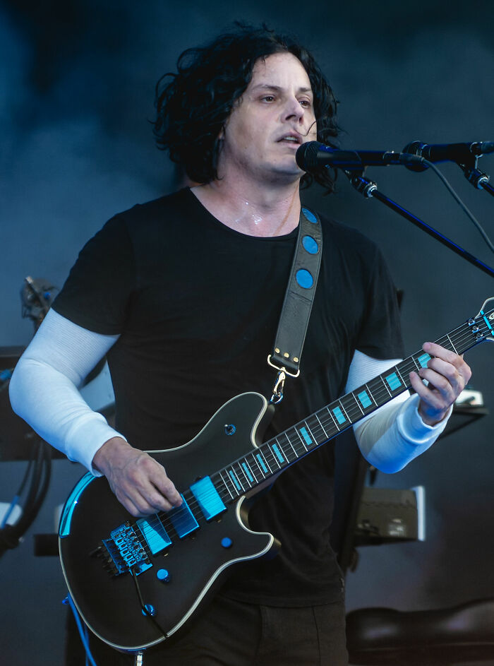 American Singer-Songwriter, Guitarist, and Producer Jack White, 51