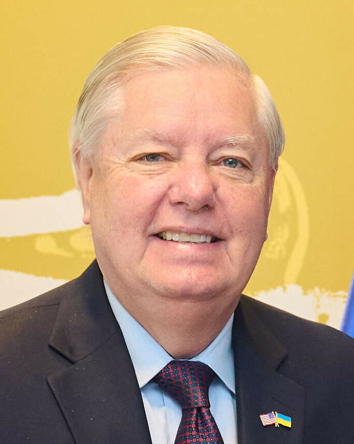 American Lawyer and Politician Lindsey Graham, 71