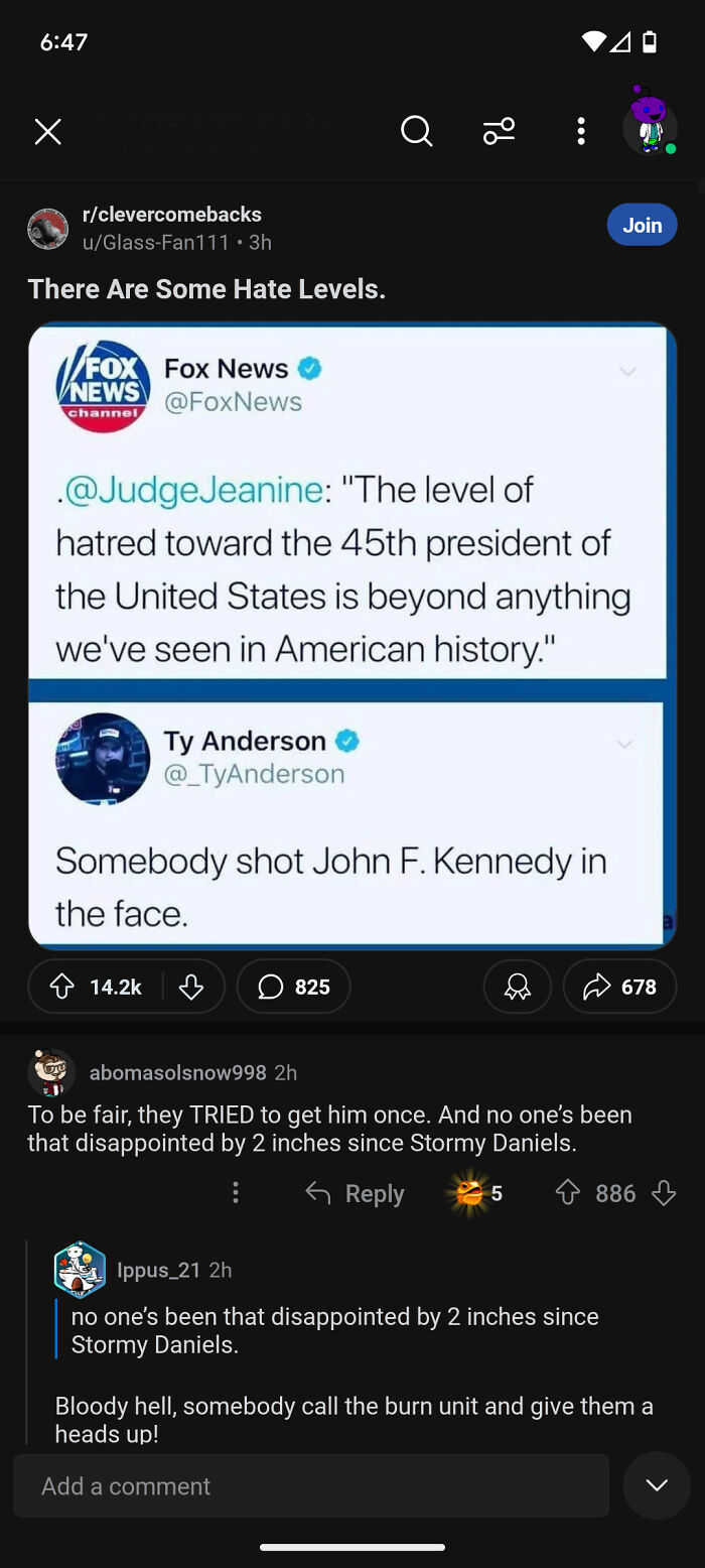 Funny and savage examples in the comments section regarding a political tweet, emphasizing the importance of checking the comments section.