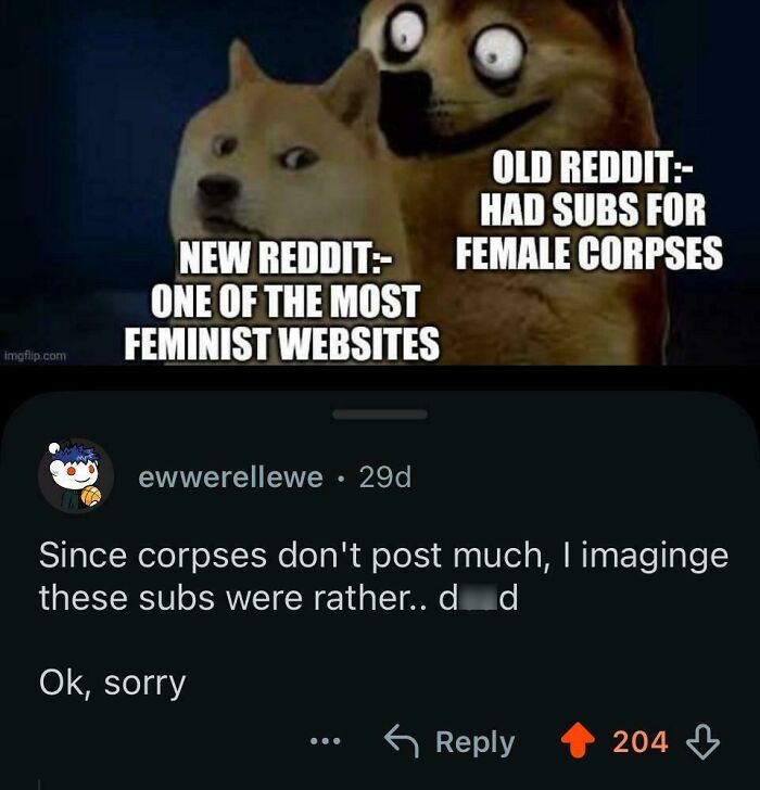 A Reddit meme comparing old and new Reddit, with a funny comments section below.
