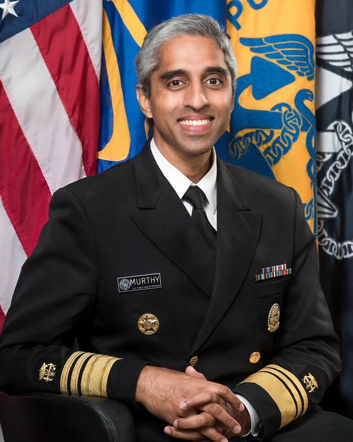 Vice-Admiral and 19th us Surgeon General Vivek Murthy, 49
