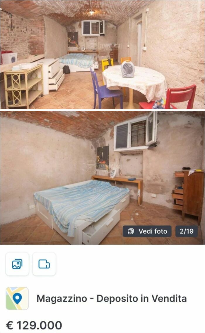 Underground And Without Windows, But It Is Already Furnished