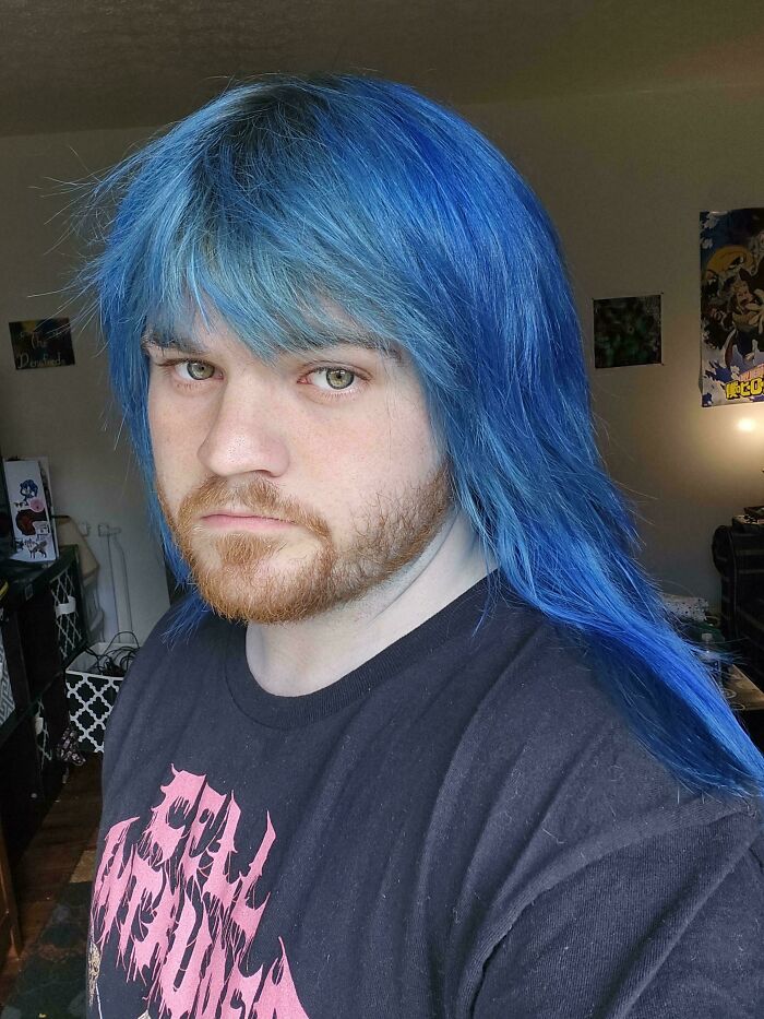 Don't Really See A Lot Of Blue Hair In Here