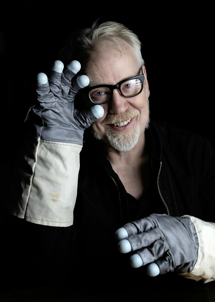 American Actor and Special Effects Designer Adam Savage, 59