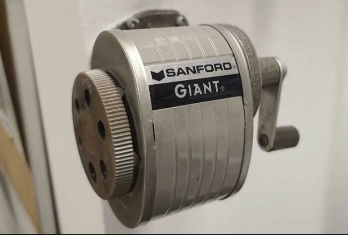 These Pencil Sharpeners Were Not Pretty, But They Got The Job Done