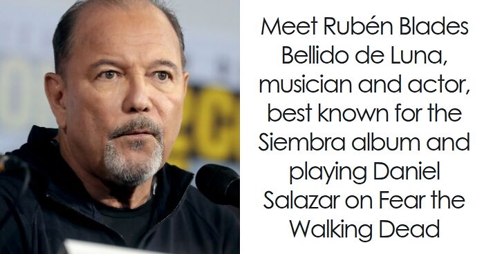 Rubén Blades: Bio And Career Highlights
