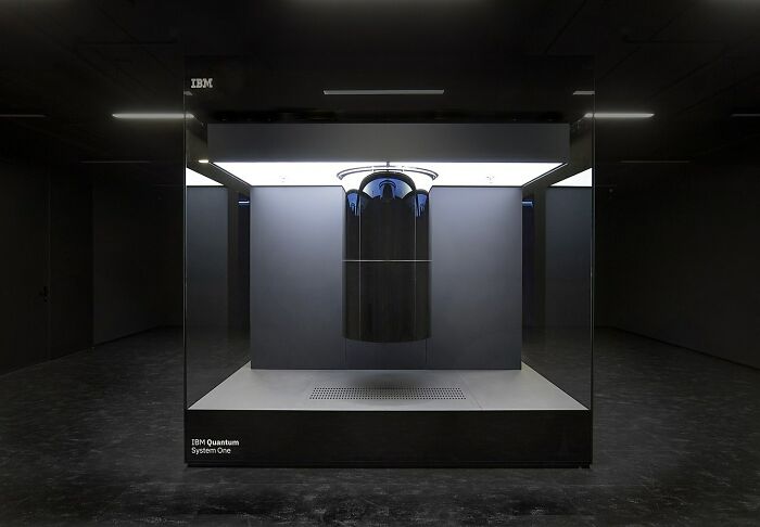IBM Quantum System One, a cutting-edge piece of technologies, demonstrating genius technologies that make life easier.