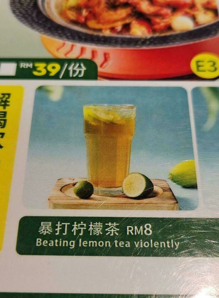 Restaurant Menu In Malaysia