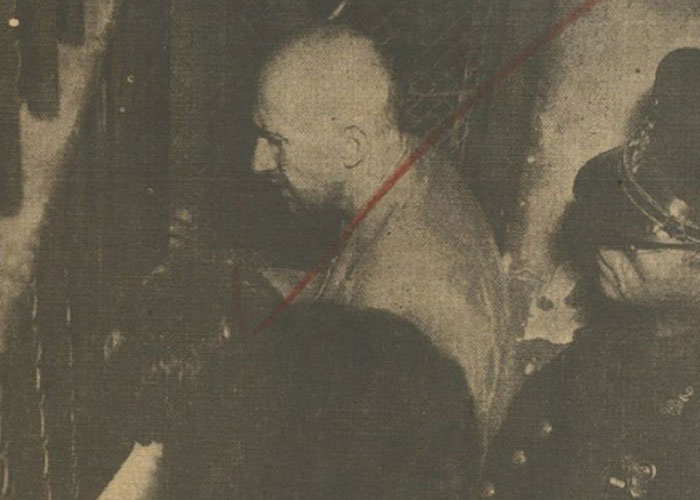 A grainy, historical image of a 24-year-old man, a key figure in a chilling chain of events and national nightmare. A grainy, historical image of a 24-year-old man, a key figure in a chilling chain of events and national nightmare.