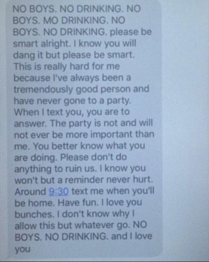 A controlling text from toxic men making women they were messaging uncomfortable and disappointed.