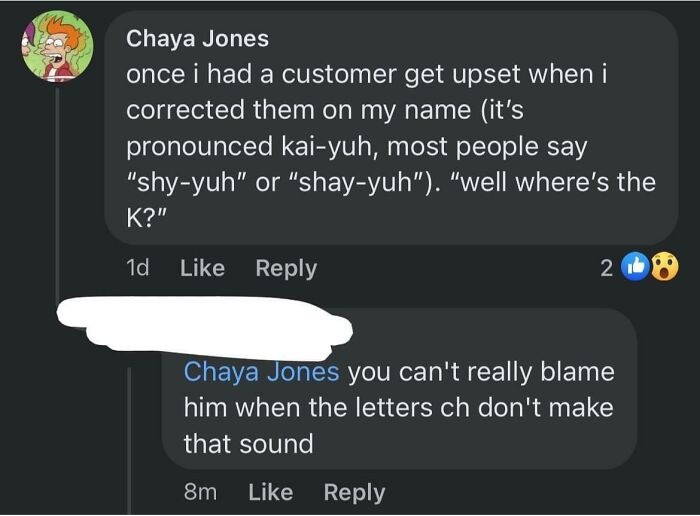 People had the pleasure of correcting someone online about the pronunciation of a name.