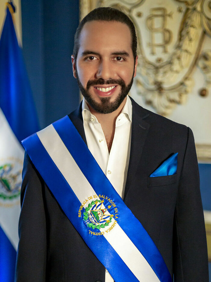 Politician Nayib Bukele, 45