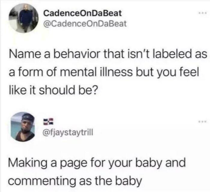 A funny and confusing example of people being way too specific about creating a baby's social media page.