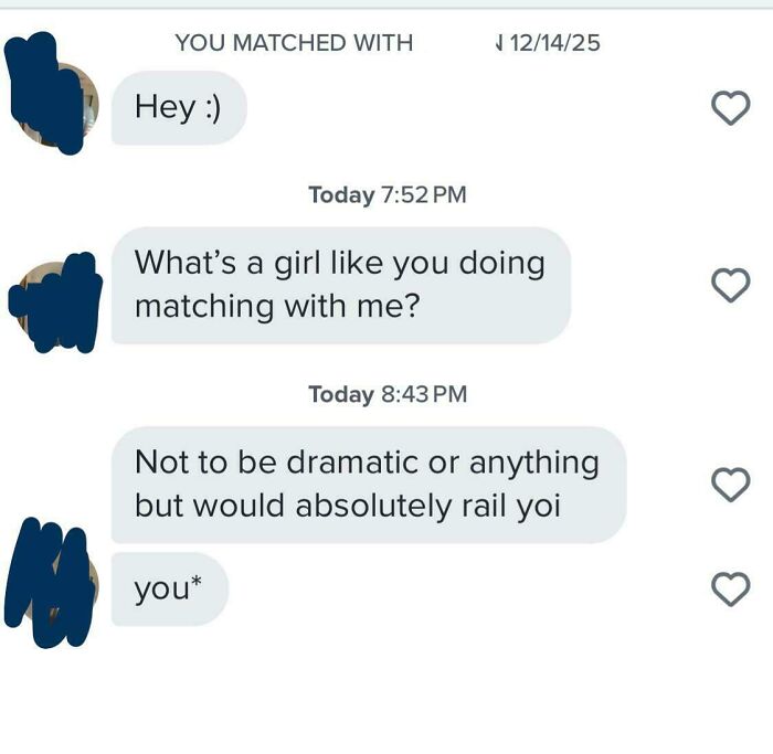 A screenshot of a dating app conversation with an explicit and vulgar text, showcasing bad dating texts.
