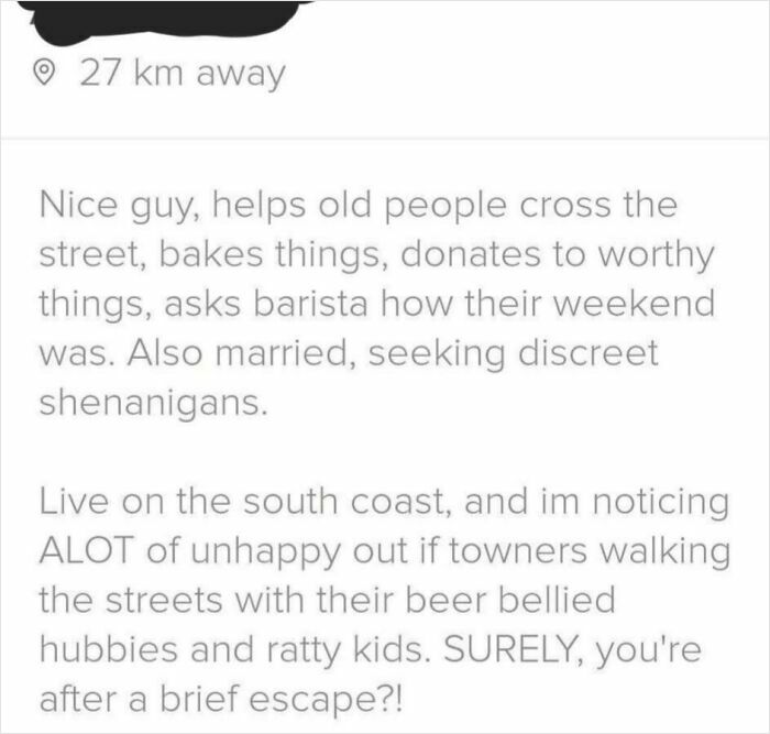 A screenshot showing an uncomfortable and disappointed woman's text message response from a toxic man.