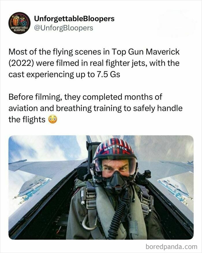 Tom Cruise in a pilot helmet inside a jet cockpit for Top Gun Maverick, a movie about TV and Media.
