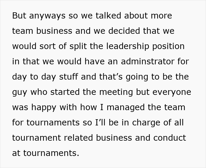 Airsoft leader shares team business; leadership position split, managing tournaments for the squad. Airsoft leader shares team business; leadership position split, managing tournaments for the squad.
