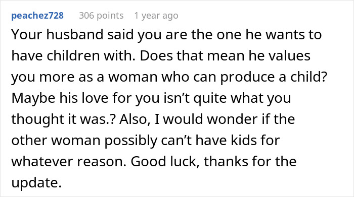 A woman overhears comments about her husband's old pics with ex, questioning her value and his intentions. A woman overhears comments about her husband's old pics with ex, questioning her value and his intentions.