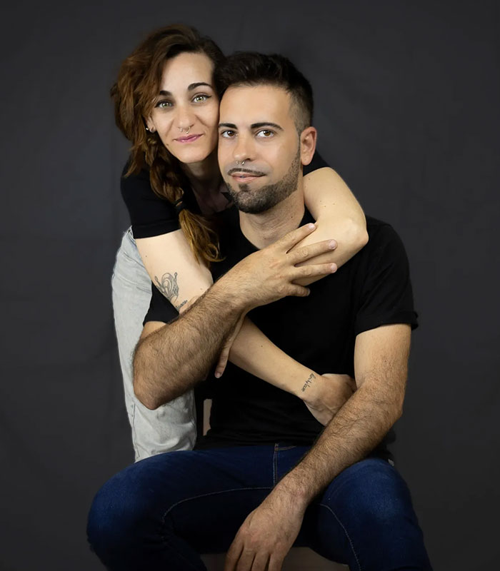 Half-siblings with two children together spark nationwide controversy after demanding right to marry, posing indoors. Half-siblings with two children together spark nationwide controversy after demanding right to marry, posing indoors.