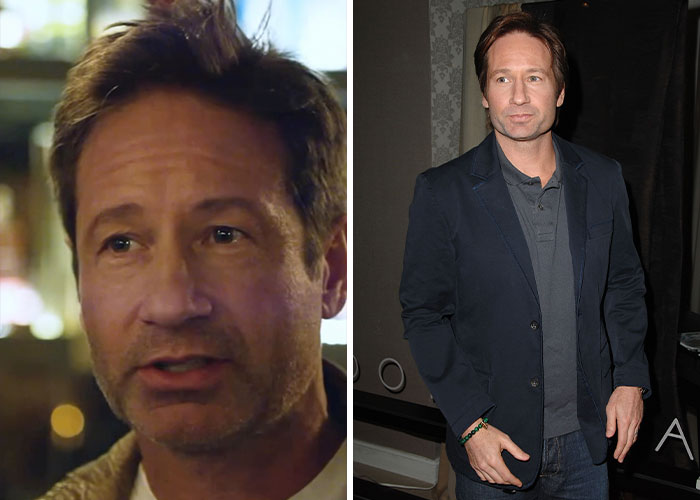 David Duchovny, a celebrity who exposed Scientology and its purification ritual with candid confessions.