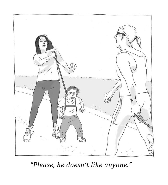 50 Clever One-Panel Comics By Kate Curtis That Turn Everyday Moments Into Brilliant Laughs