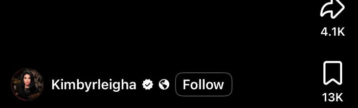 A profile screenshot showing the name Kimbyrleigha, an example of unique names.